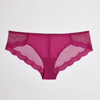 Signature Lace Bikini Cerise