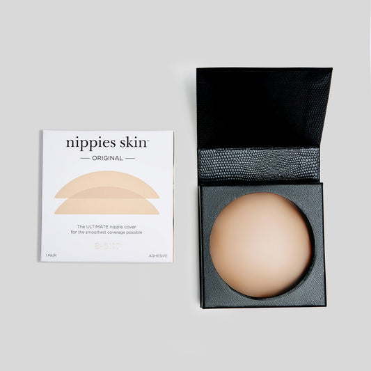 Nippies Skin Adhesive Reusable Nipple Covers Caramel