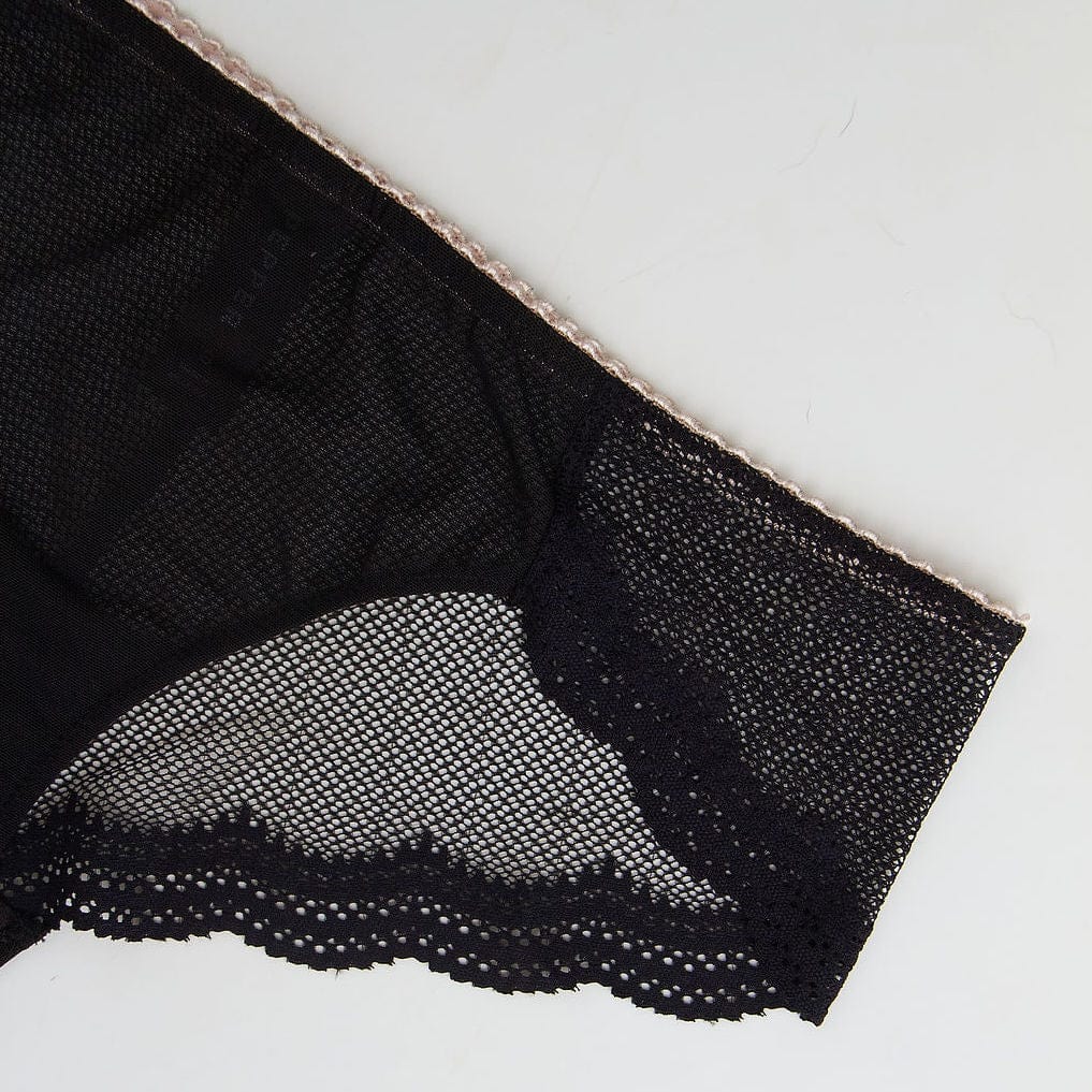 Signature Lace Bikini Black