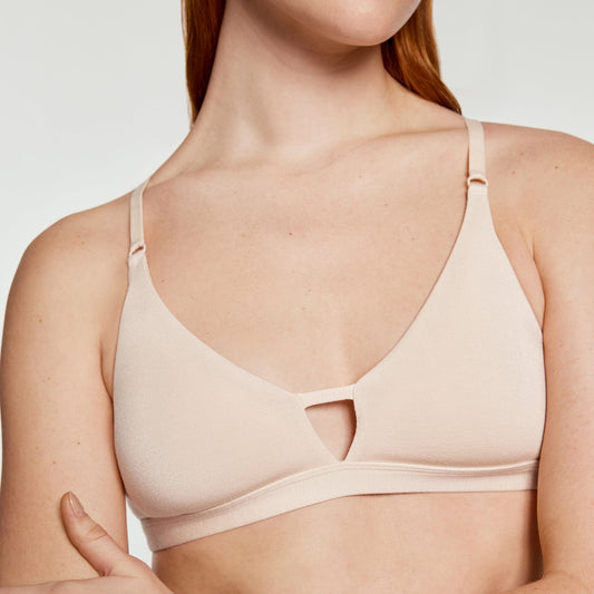 Softlife Modal Wirefree Bra Sand