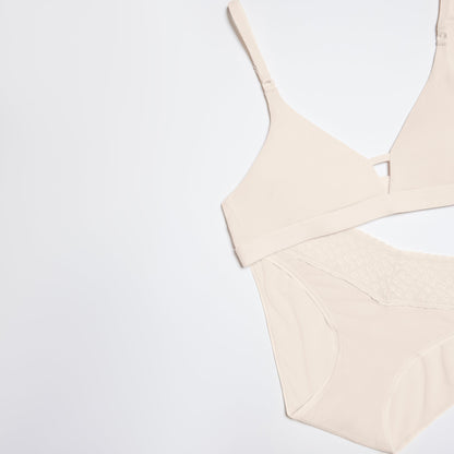 Softlife Modal Wirefree Bra Sand